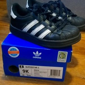 Size 9 little boys adidas